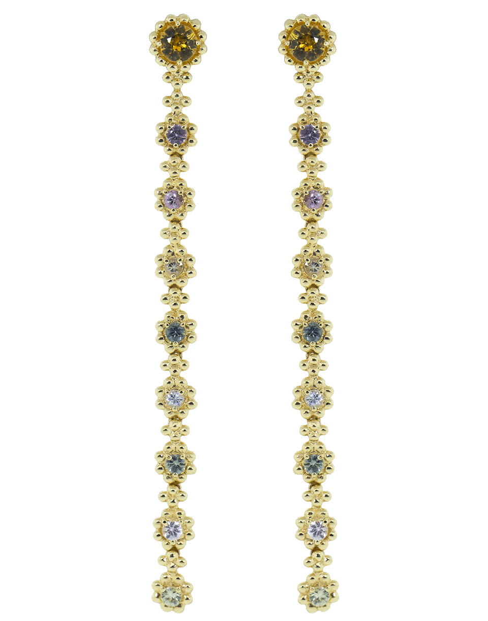 CARLA AMORIM-Colorful Serenade Beryl Earrings-YELLOW GOLD