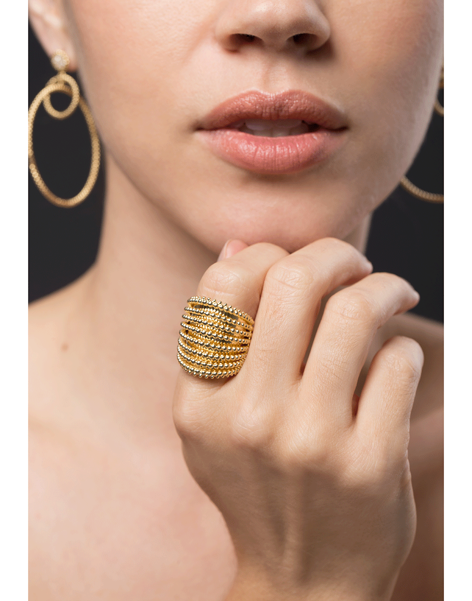 CARLA AMORIM-Topiaria Ring-YELLOW GOLD