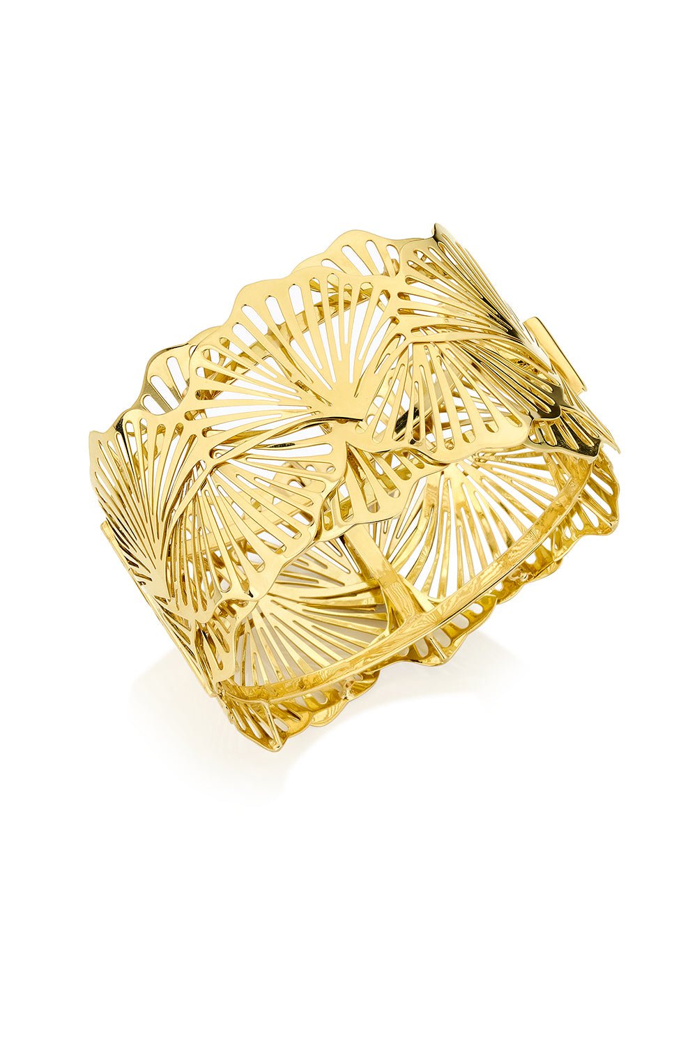 CAROL KAUFFMANN-Nouveau Shadows Bracelet-YELLOW GOLD