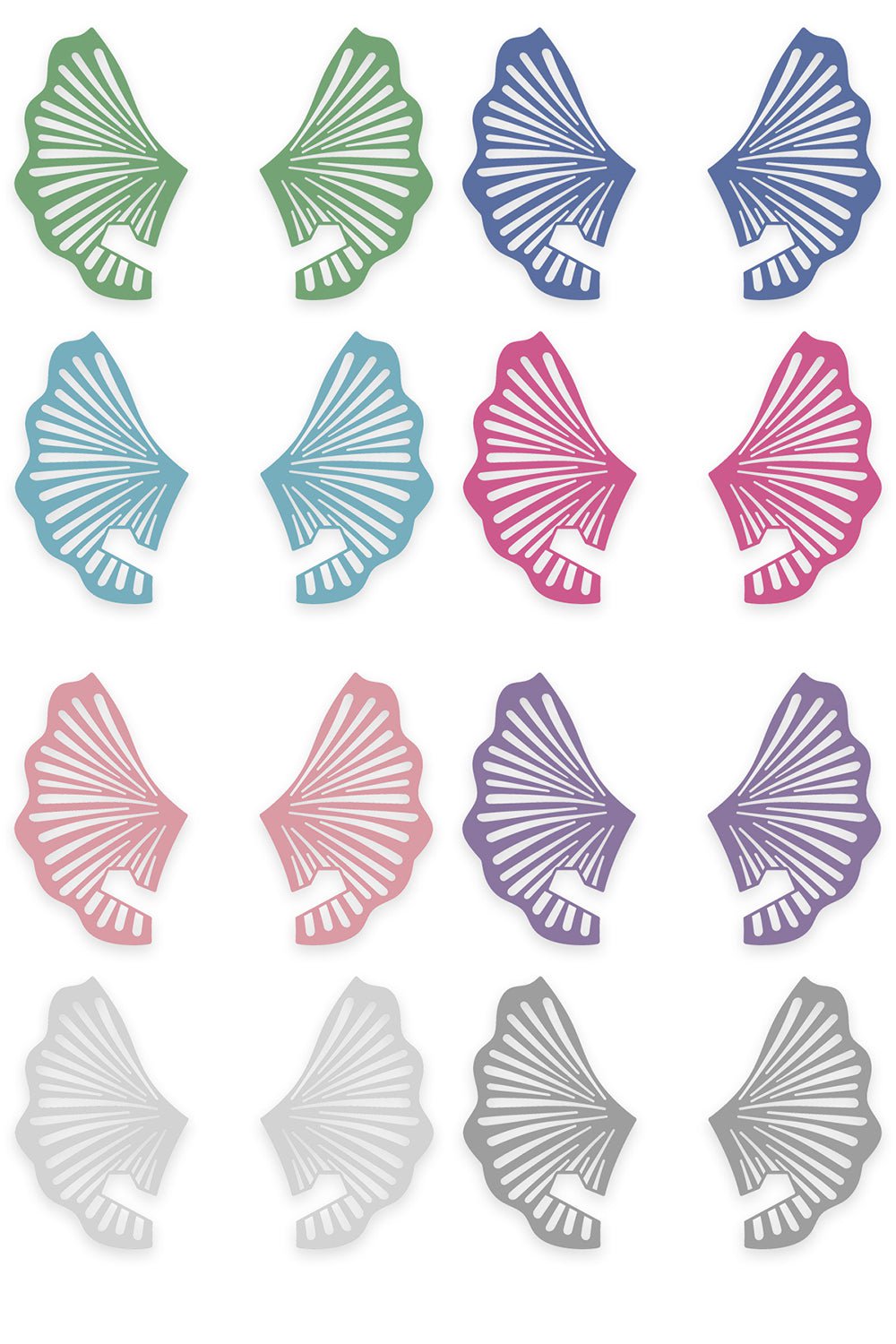 CAROL KAUFFMANN-Nouveau Baguette Earring Plates-