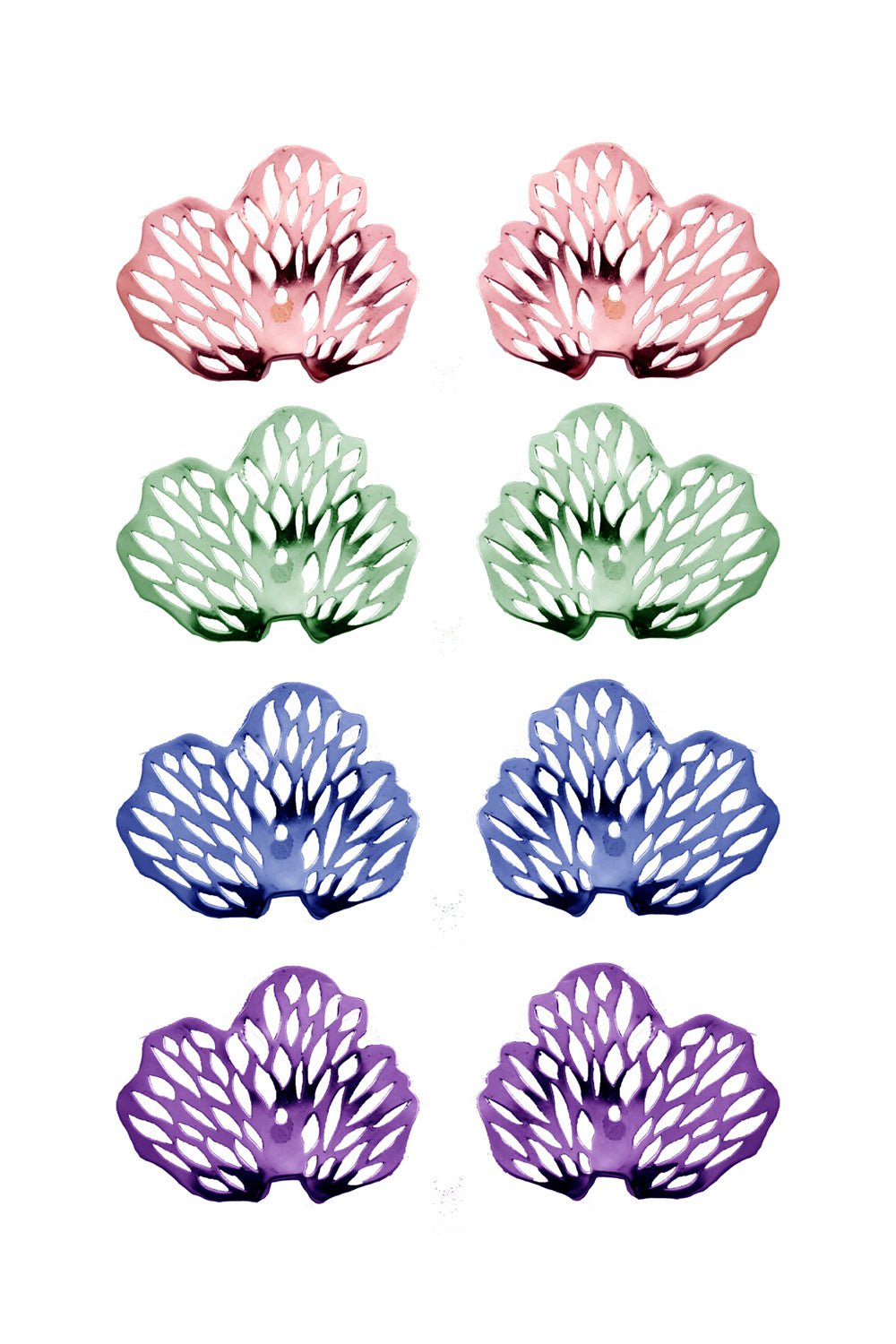 CAROL KAUFFMANN-Petal Stone Earring Plates-