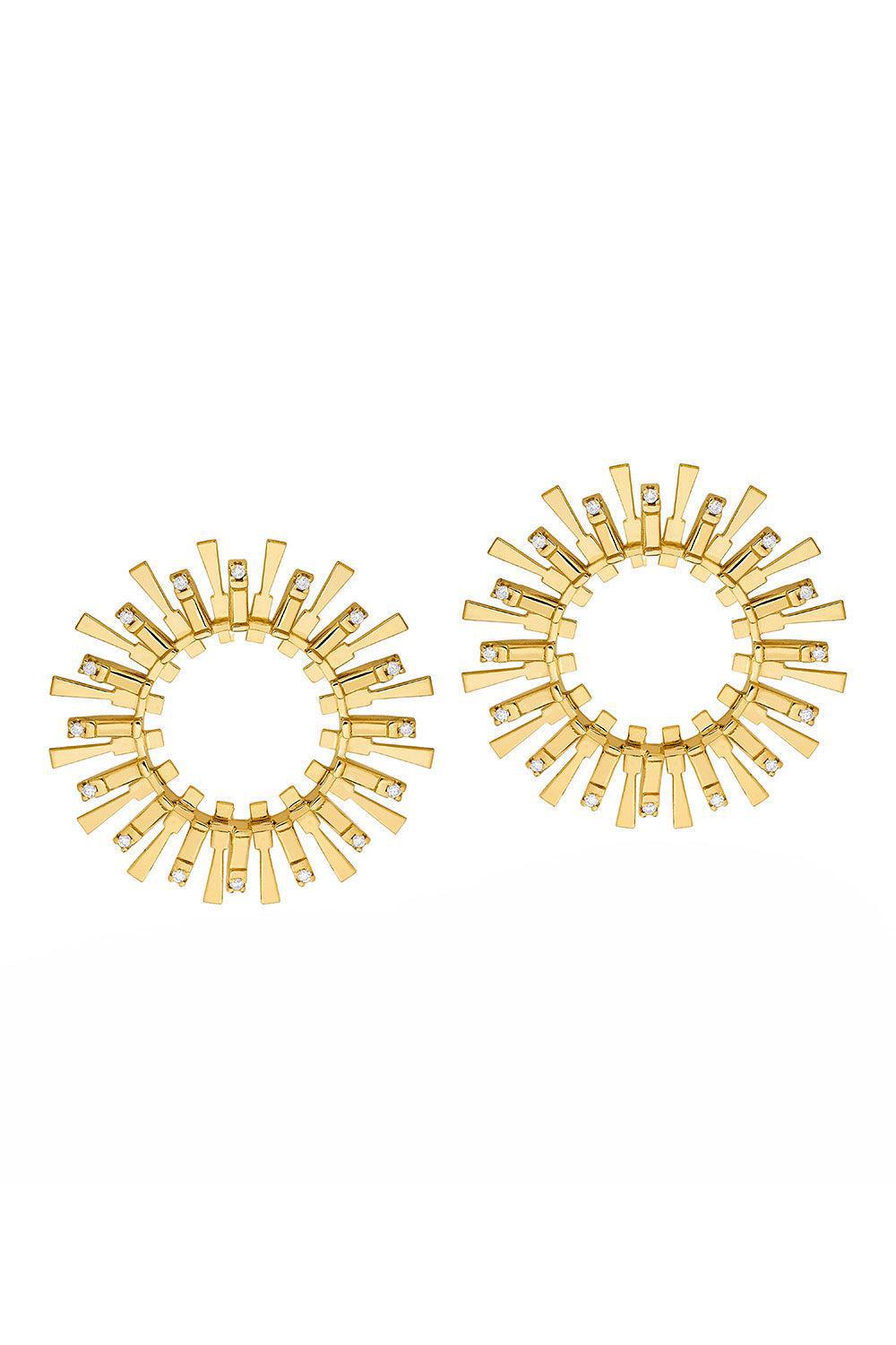 Valentim Twisted Hoops-YELLOW GOLD-JEWELRYFINE JEWELEARRING-CAROL KAUFFMANN