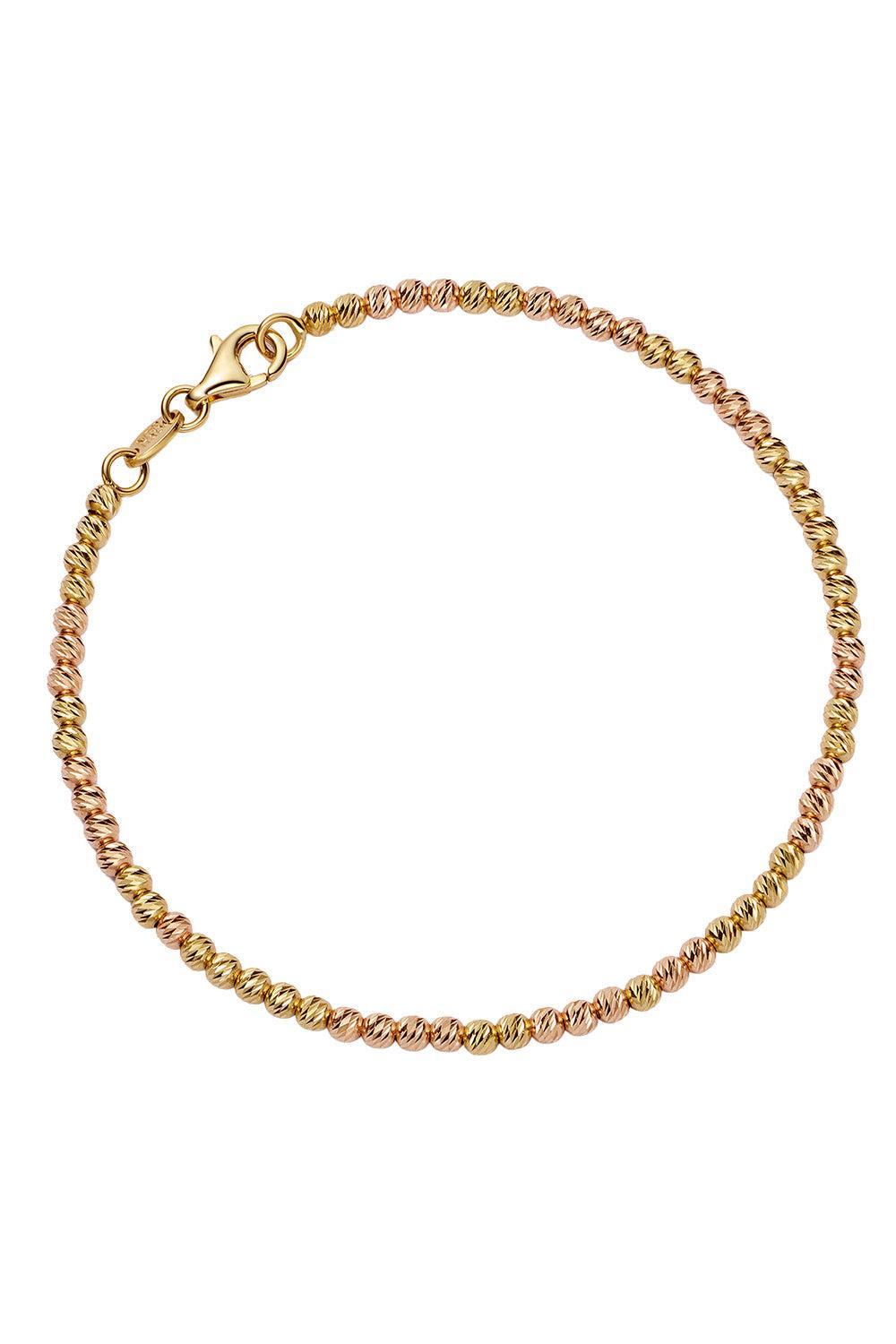 Disco Ball Braclet - Yellow Rose Gold-YLW/ROSE-M-JEWELRYFINE JEWELBRACELET O-CAROLINA BUCCI