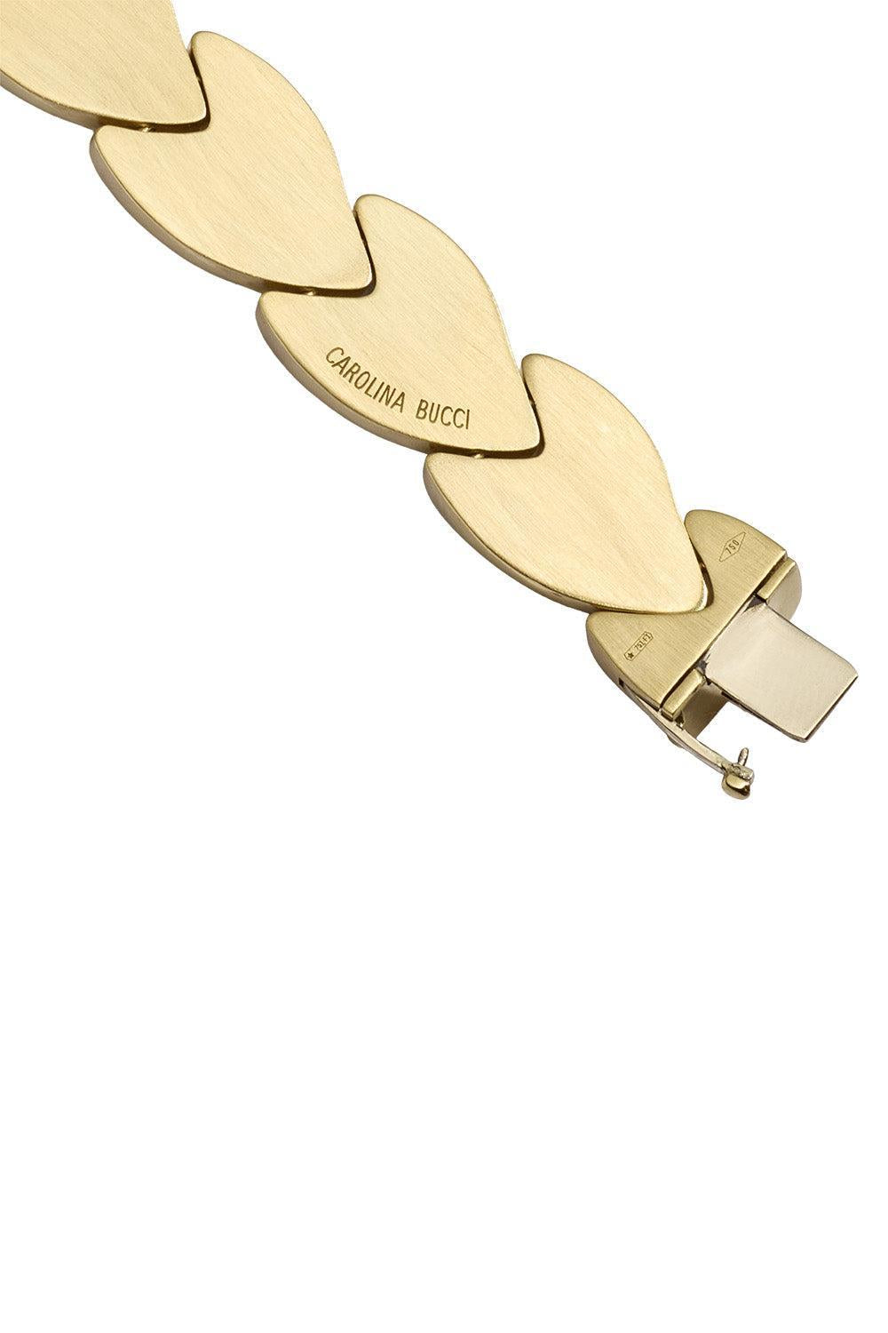 Florentine Finish EveryDay Bracelet - Yellow Gold-YELLOW GOLD-JEWELRYFINE JEWELBRACELET O-CAROLINA BUCCI