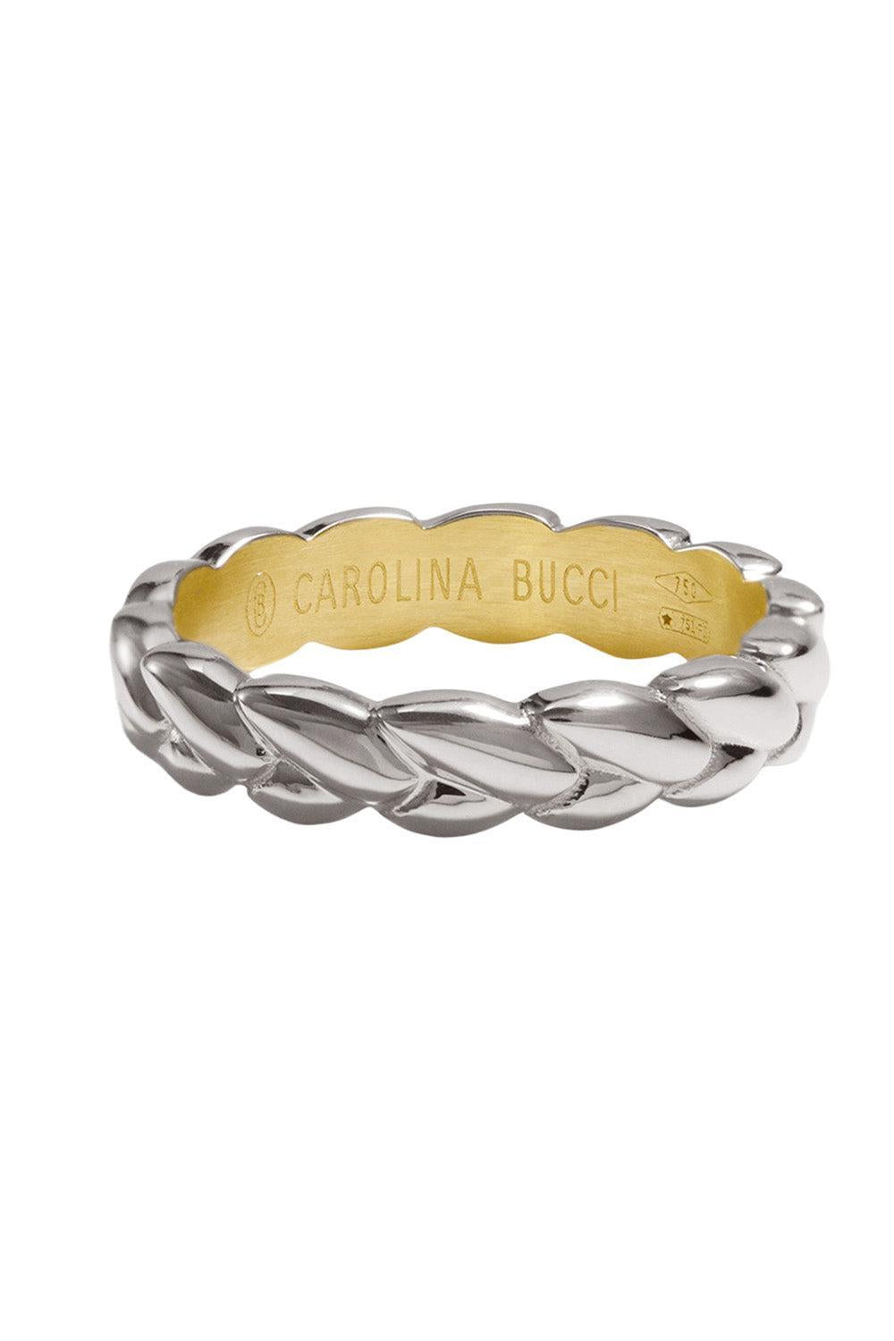 Patinato Everyday Ring - White Gold-WHITE GOLD-6-JEWELRYFINE JEWELRING-CAROLINA BUCCI
