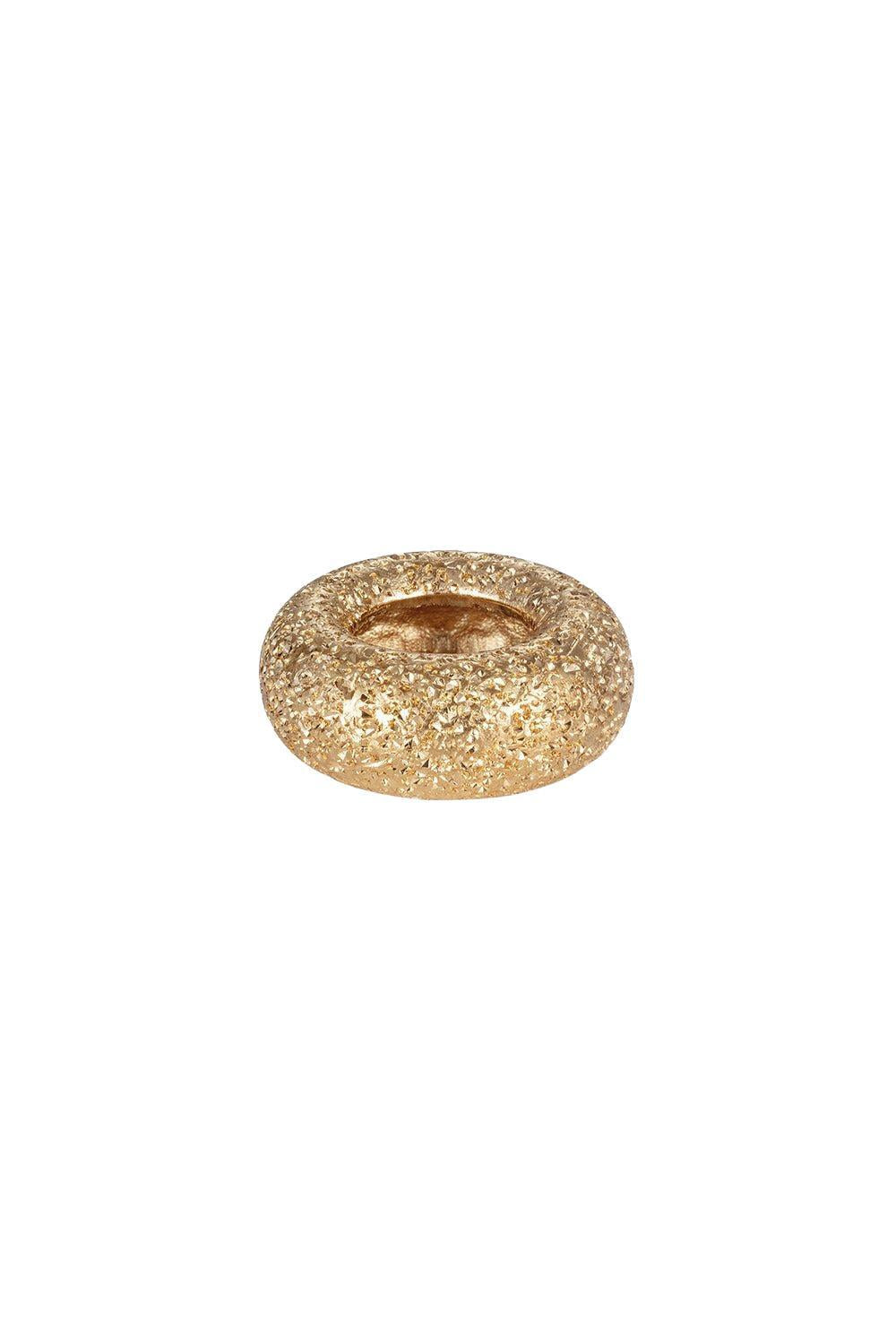Florentine Finish Bead-BLACK GOLD-JEWELRYFINE JEWELBEAD-CAROLINA BUCCI