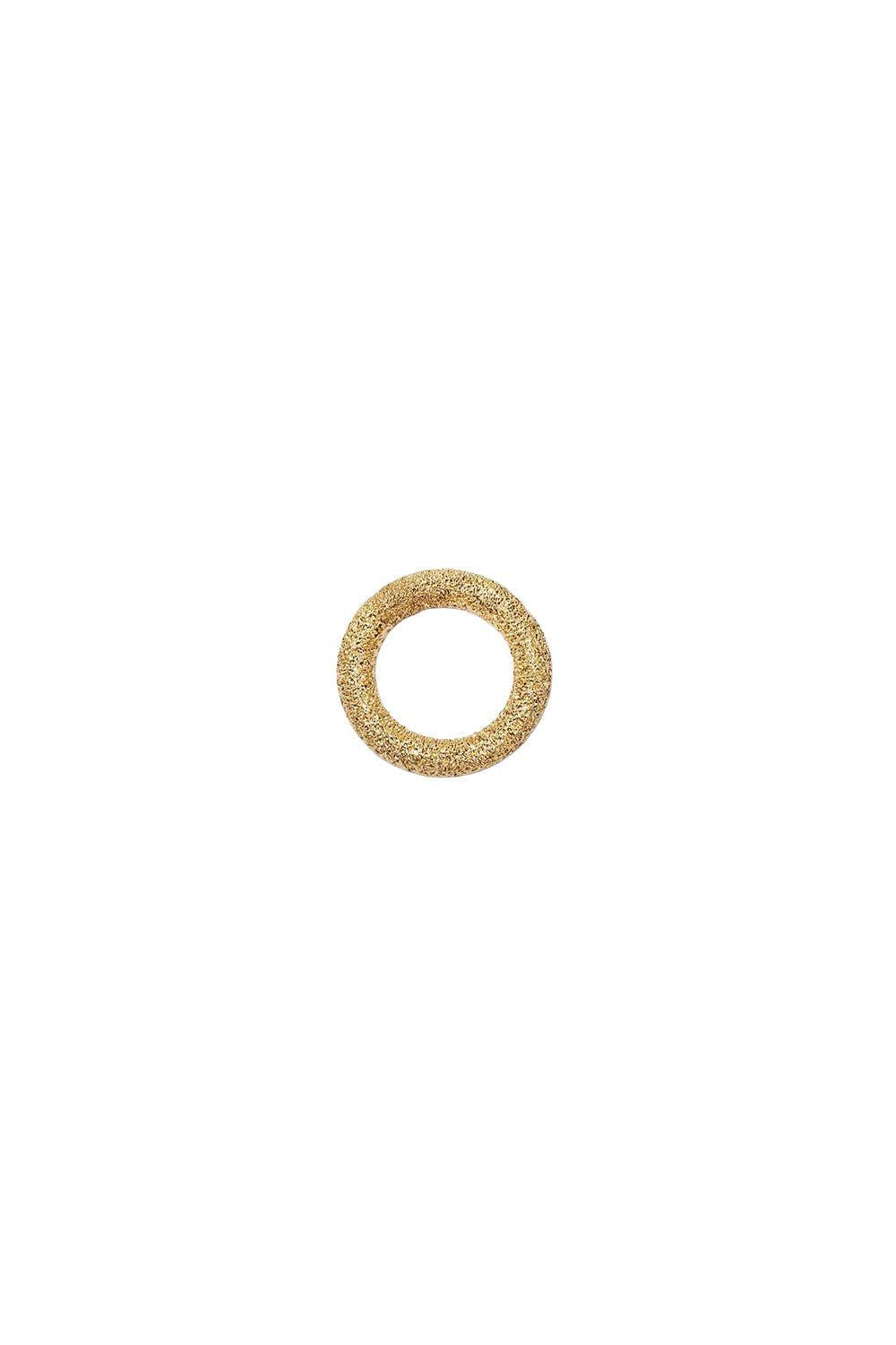 Florentine One Round Link-BLACK GOLD-JEWELRYFINE JEWELPENDANT-CAROLINA BUCCI