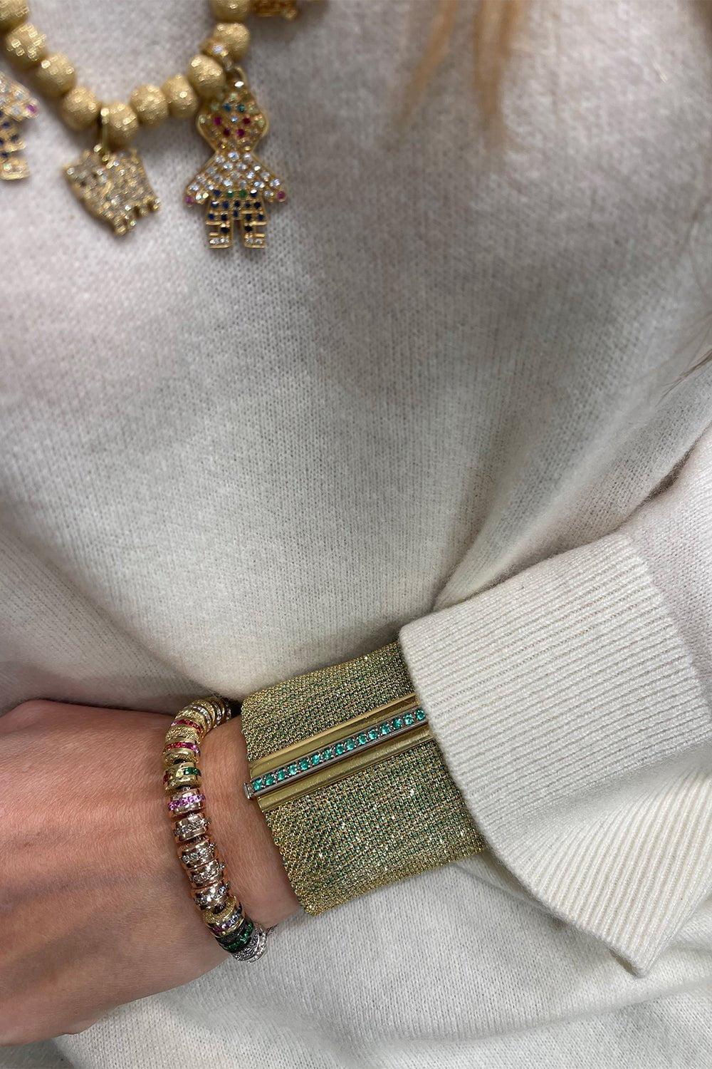 Precious Champagne Diamond Forte Bead-ROSE GOLD-JEWELRYFINE JEWELBEAD-CAROLINA BUCCI