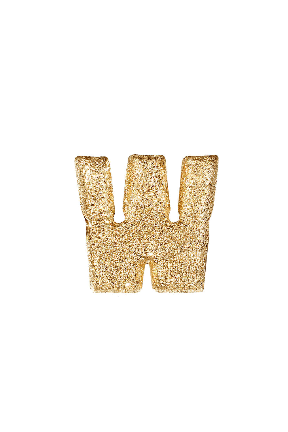 CAROLINA BUCCI-Forte Florentine Finish Initial Letter Bead-YELLOW GOLD