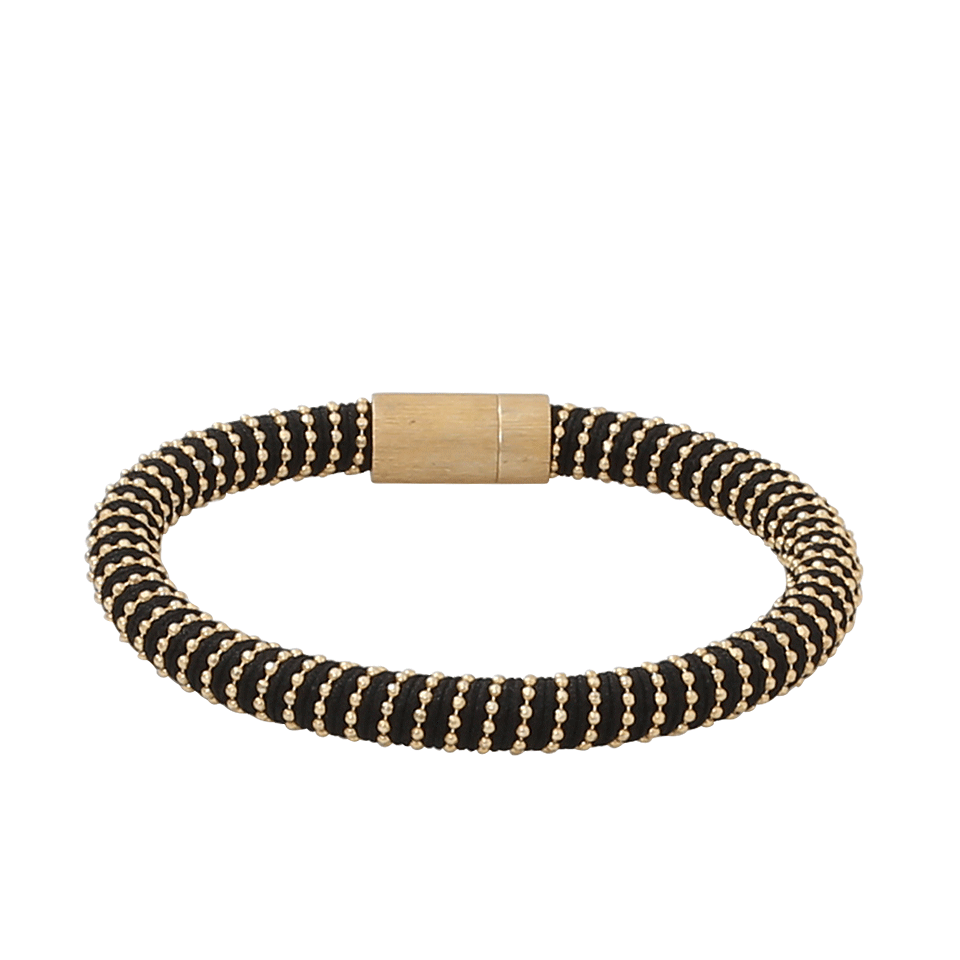CAROLINA BUCCI-Black Twister Band Bracelet-BLACK