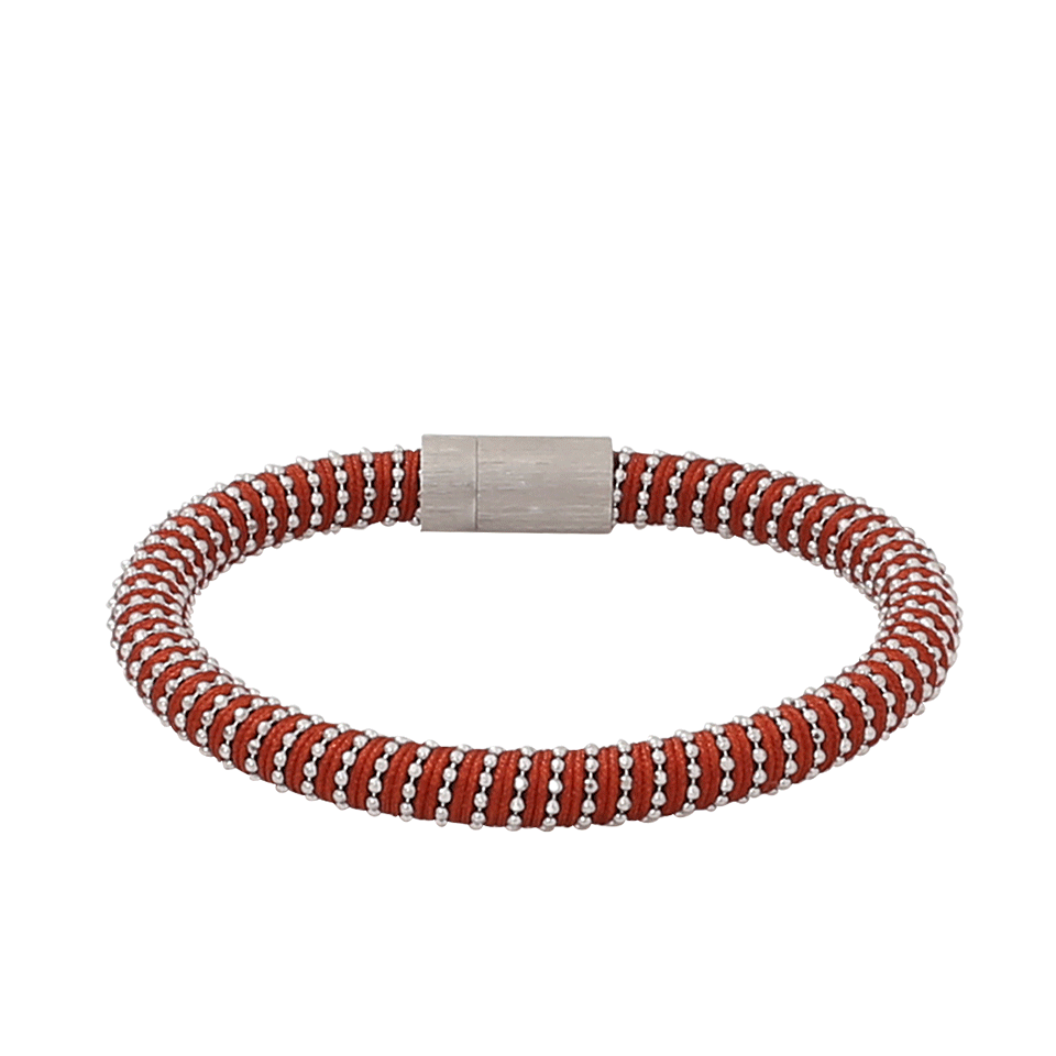 CAROLINA BUCCI-Brown Twister Band Bracelet-BROWN