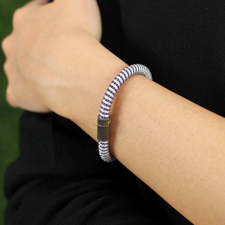 CAROLINA BUCCI-Lilac Twister Band Bracelet-LILAC