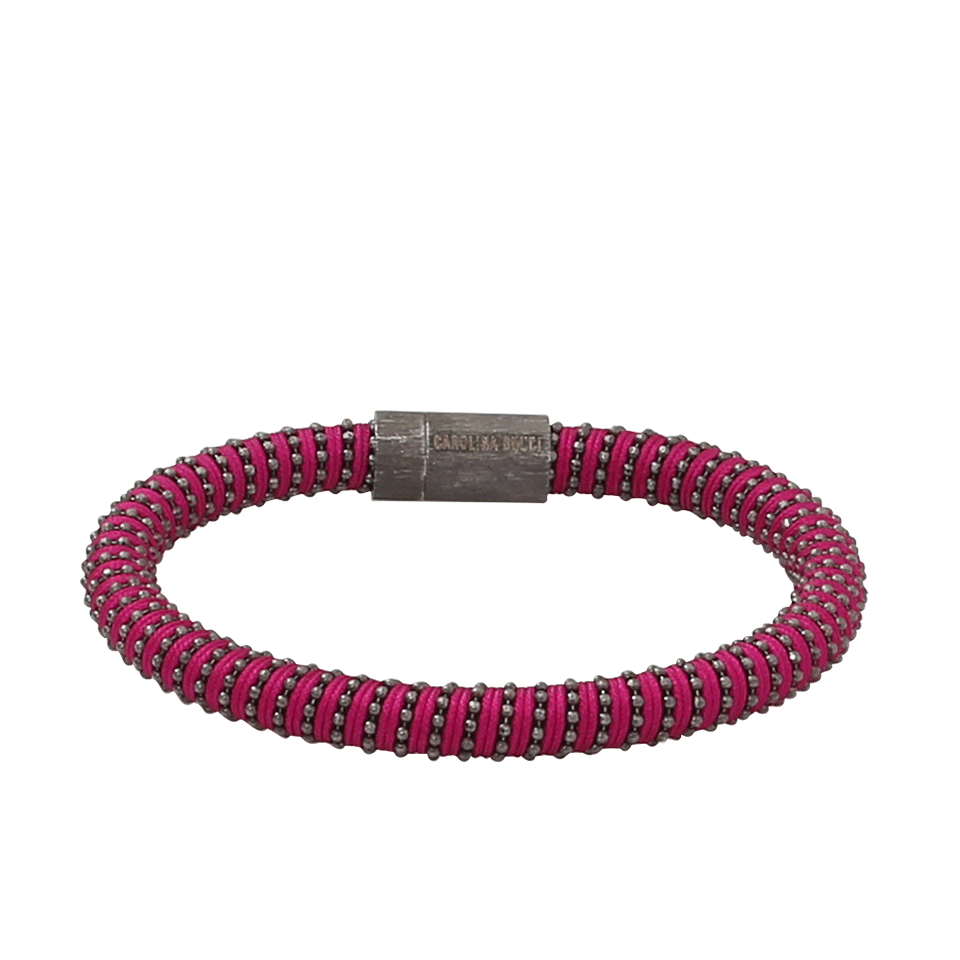 CAROLINA BUCCI-Magenta Twister Band Bracelet-MAGENTA