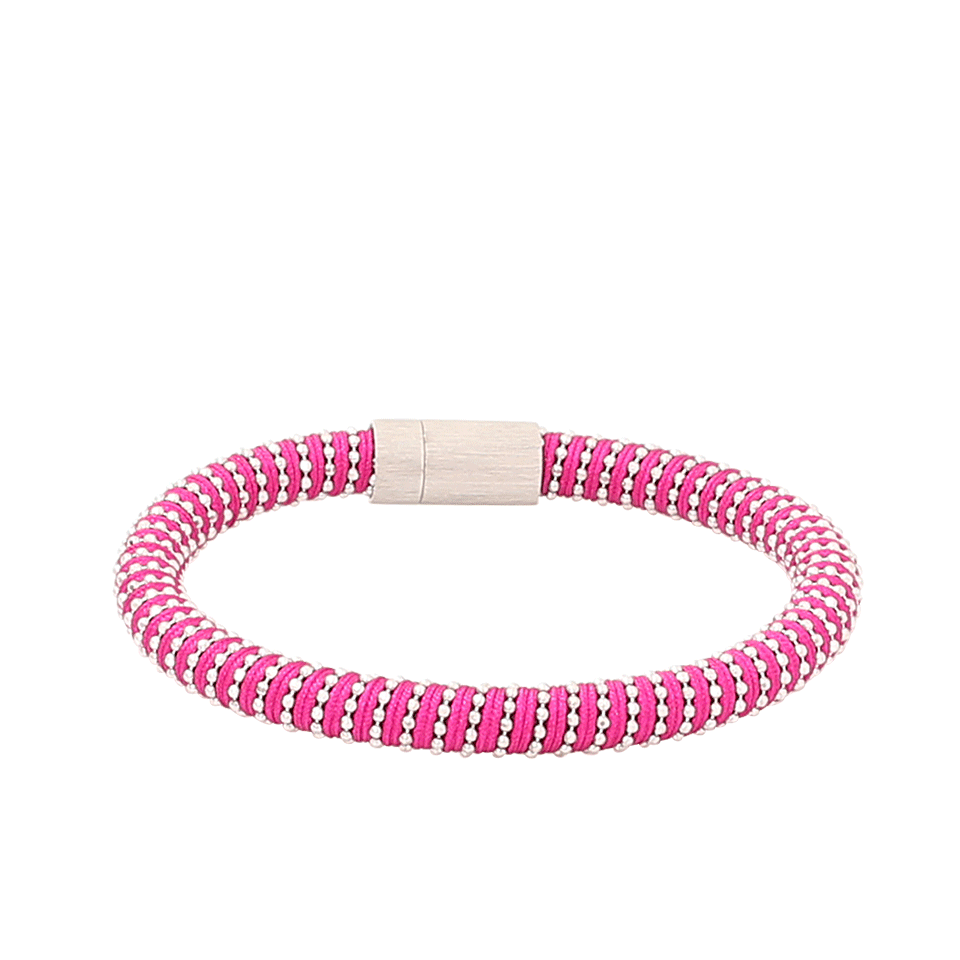 CAROLINA BUCCI-Magenta Twister Band Bracelet-MAGENTA