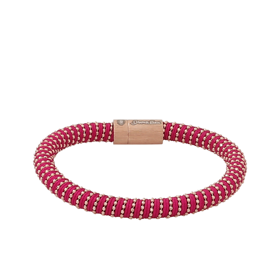 CAROLINA BUCCI-Magenta Twister Band Bracelet-MAGENTA