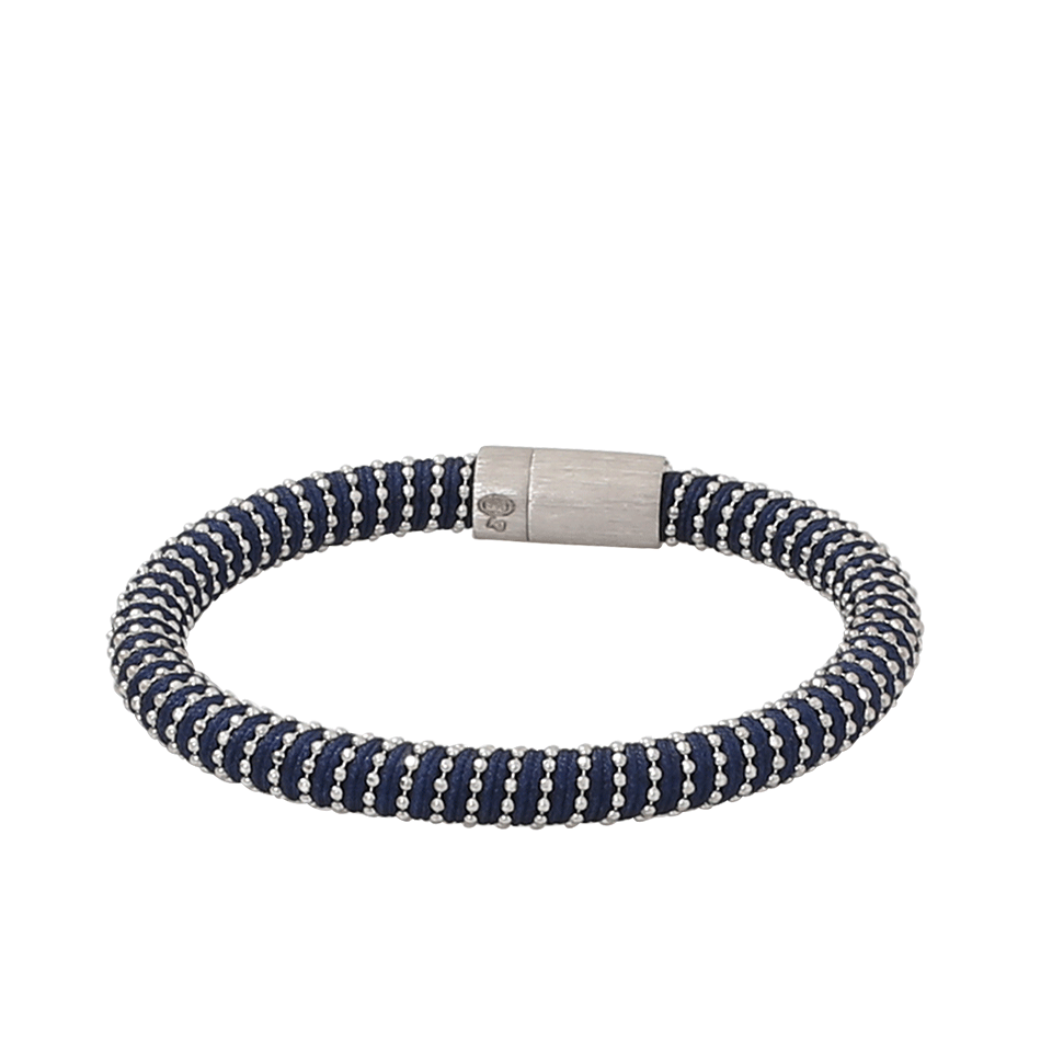 CAROLINA BUCCI-Navy Twister Band Bracelet-NAVY