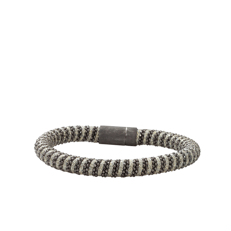 CAROLINA BUCCI-Opal Sparkle Twister Band Bracelet-OPAL
