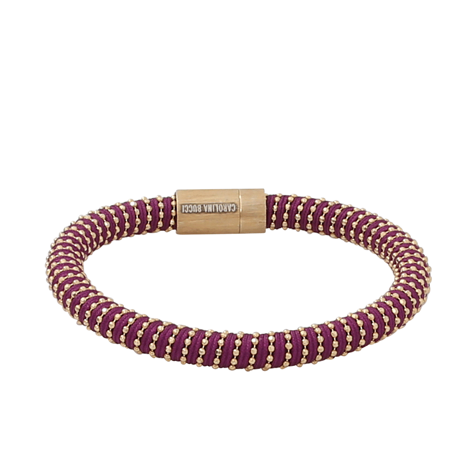 CAROLINA BUCCI-Purple Twister Band Bracelet-PURPLE