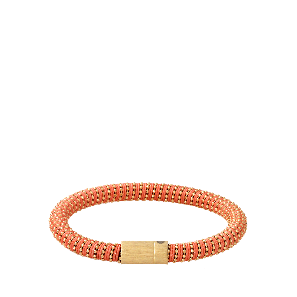 CAROLINA BUCCI-Twister Band Bracelet-SCARLET