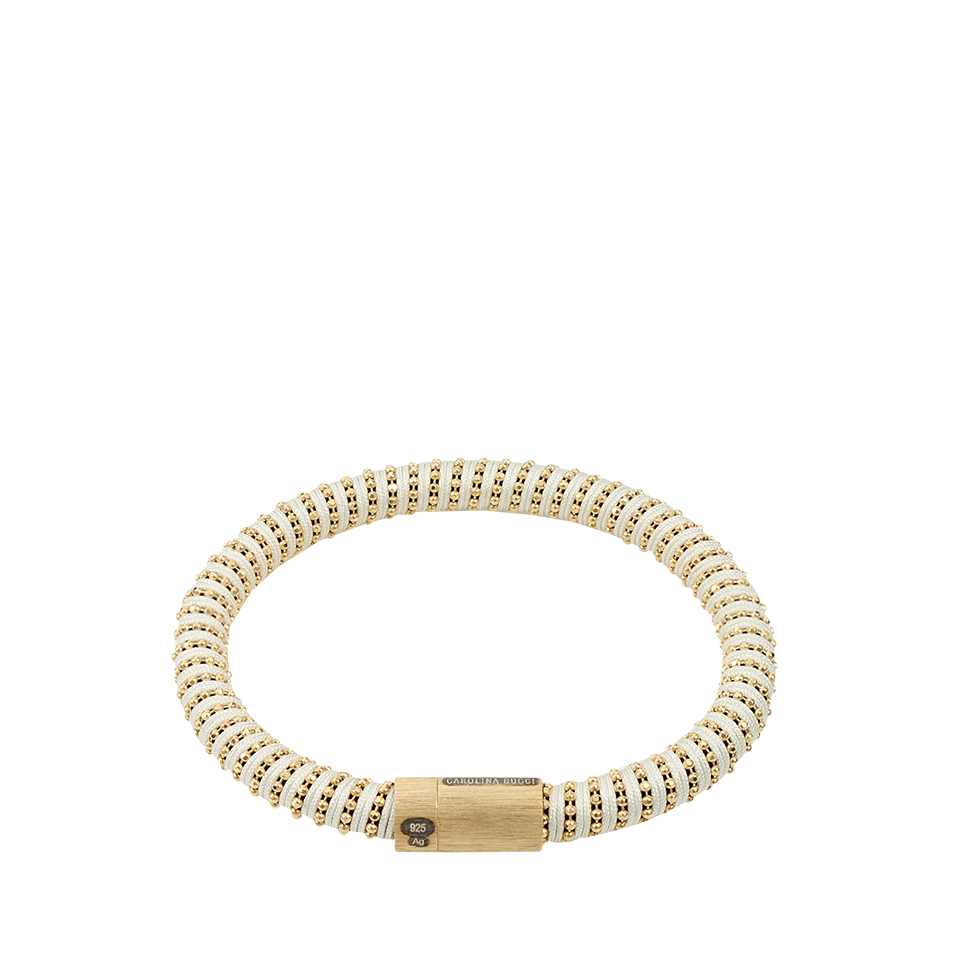 CAROLINA BUCCI-Twister Band Bracelet-SCARLET