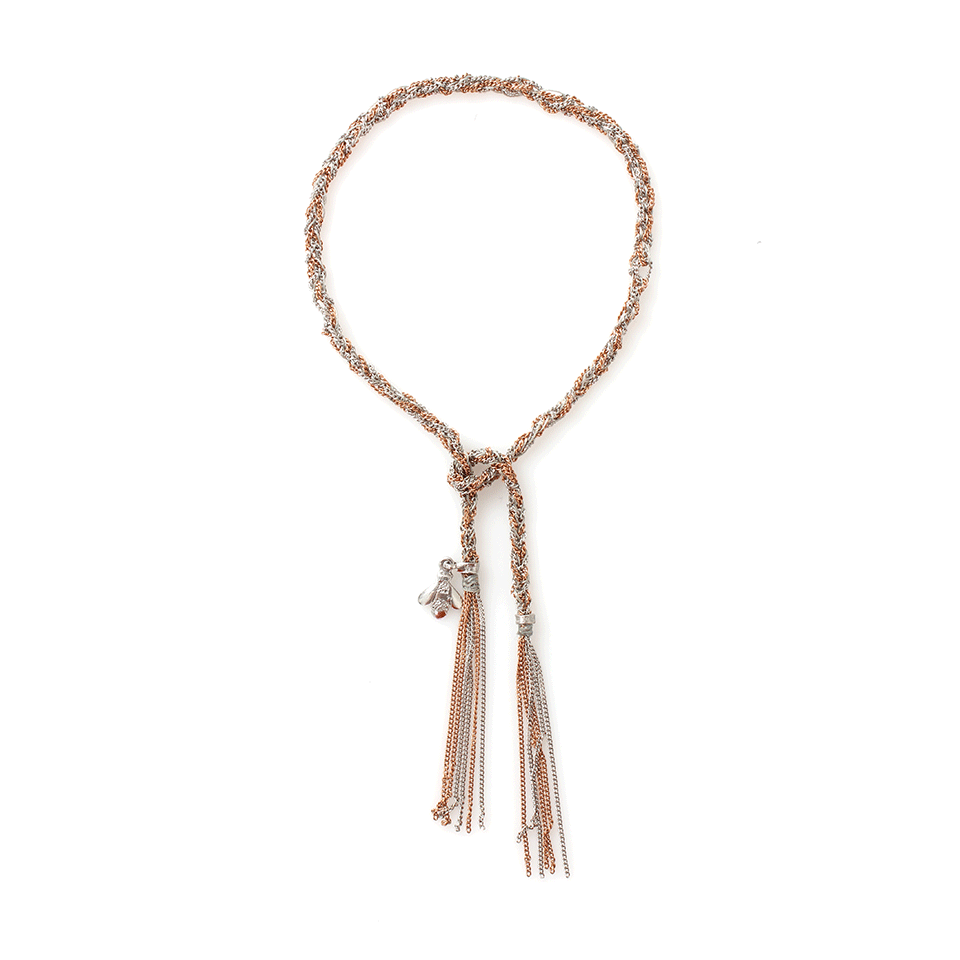 CAROLINA BUCCI-All Gold Virtue Lucky Bracelet-WHITE GOLD