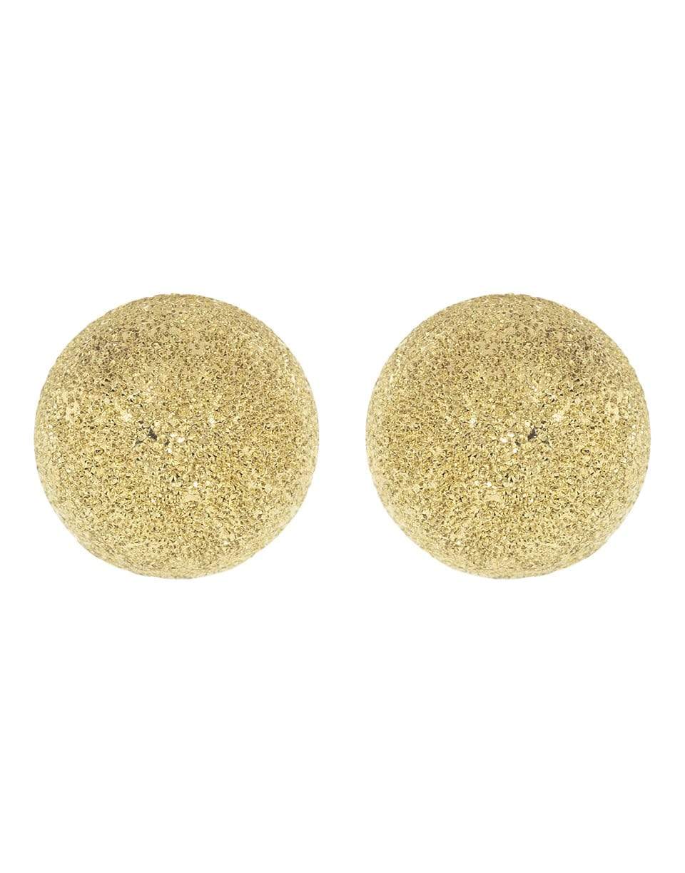 CAROLINA BUCCI-Mirador Small Sparkly Gold Earrings-YELLOW GOLD