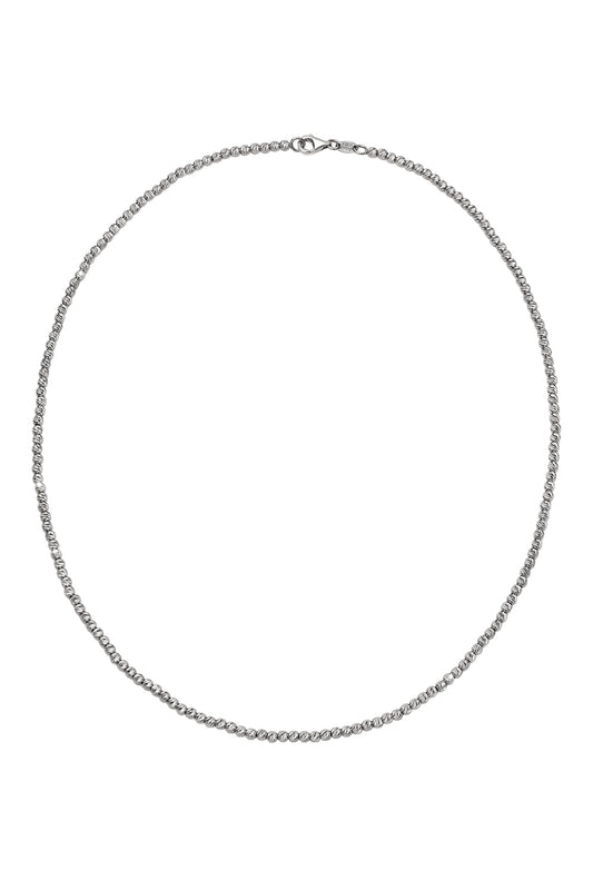 Discoball Necklace - White Gold-WHITE GOLD-40-JEWELRYFINE JEWELNECKLACE O-CAROLINA BUCCI