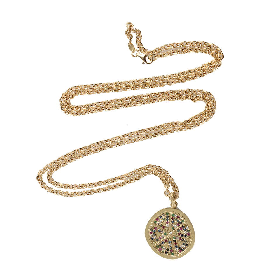 CAROLINA BUCCI-Medium “Tropicalia” Rollo Chain-YLLW GLD