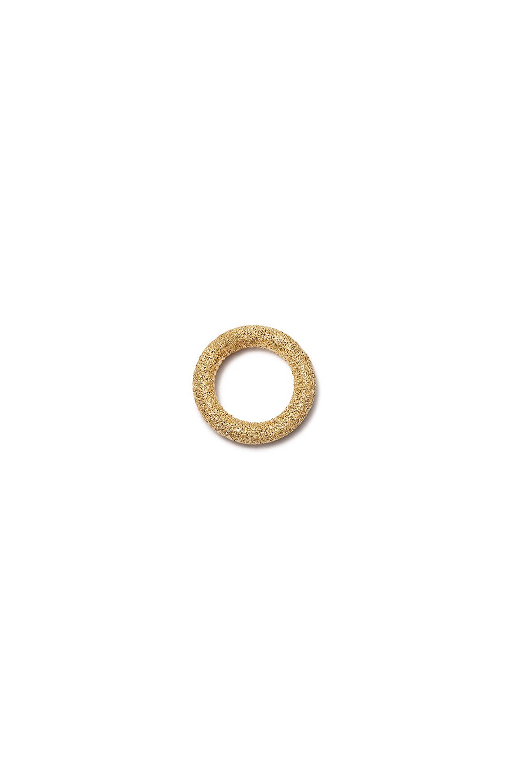 CAROLINA BUCCI-Florentine One Round Link-YELLOW GOLD