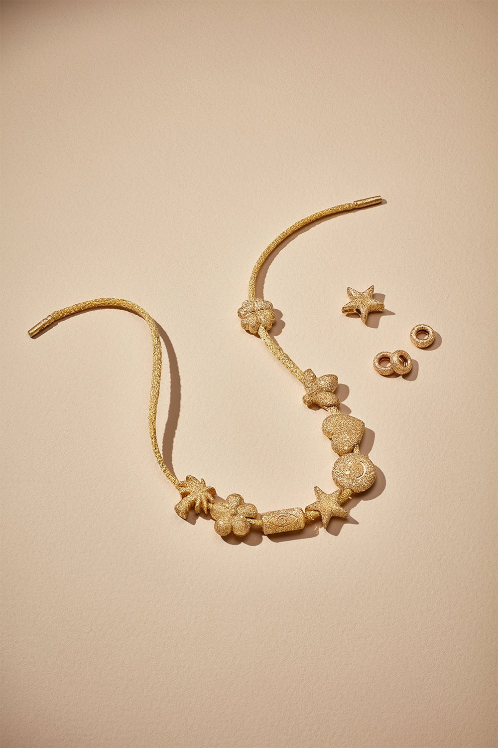 CAROLINA BUCCI-Forte Got Lucky Florentine Finish Sorriso Bead-YELLOW GOLD