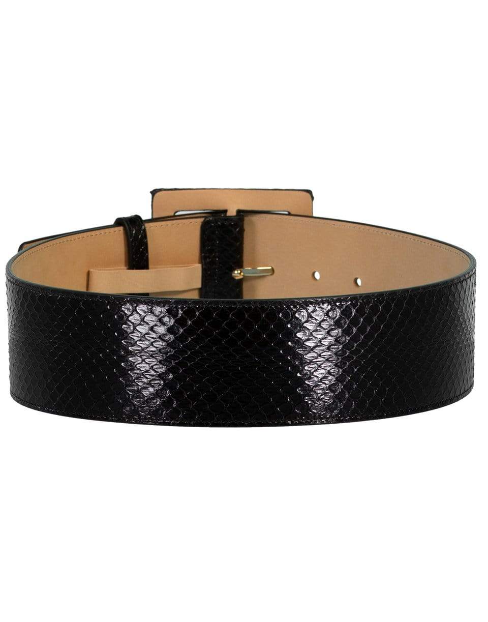 CAROLINA HERRERA-Large Square Buckle Belt-