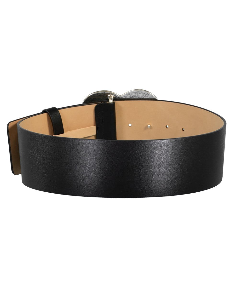 CAROLINA HERRERA-Wide Pearl Heart Belt-