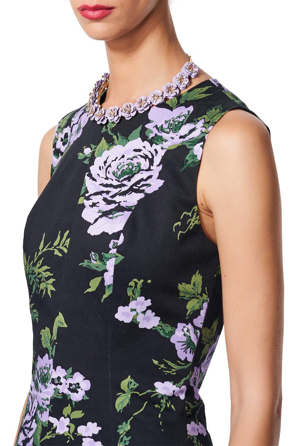 CAROLINA HERRERA-Sleeveless Mini Dress-