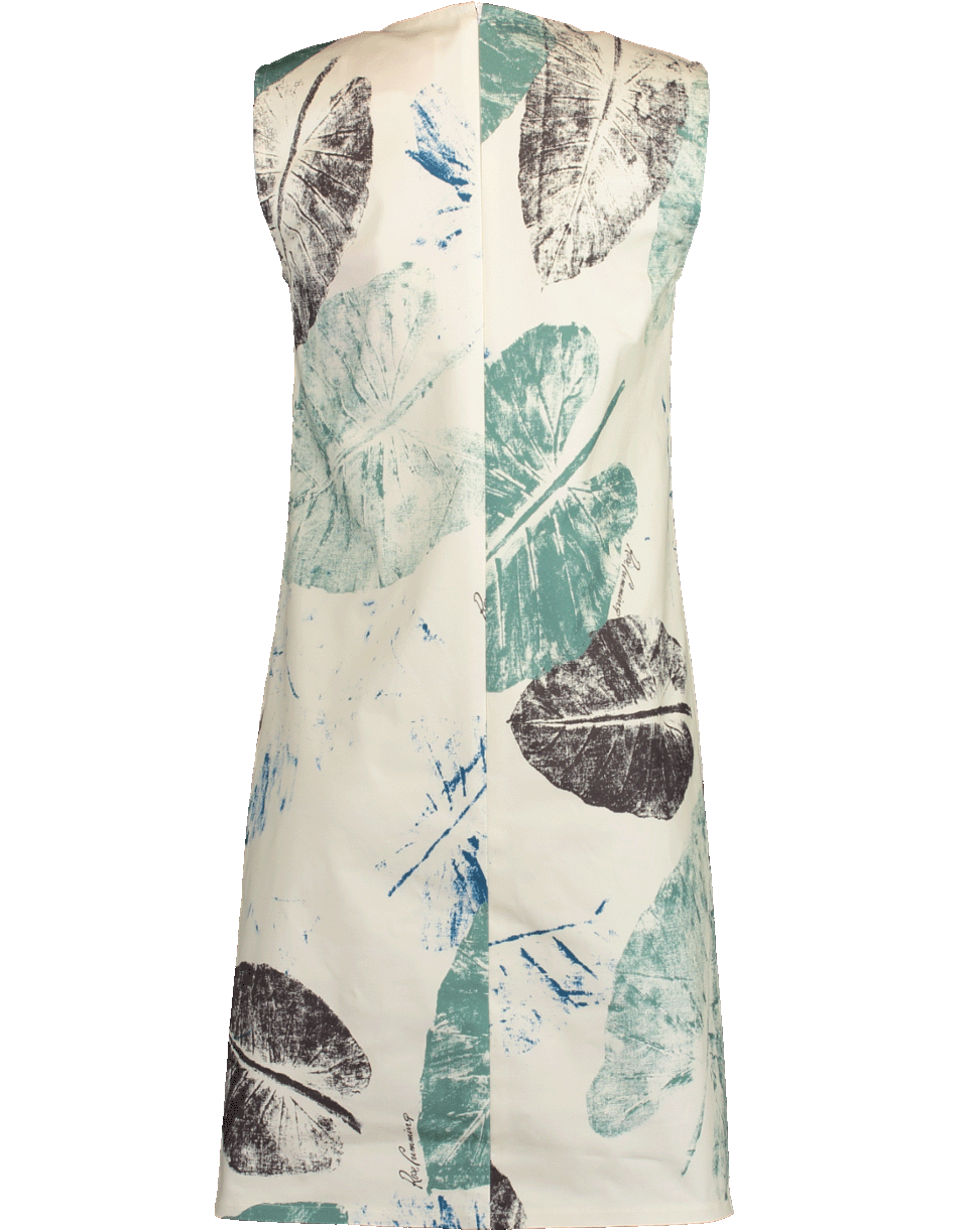 CAROLINA HERRERA-Printed Mini Shift Dress-