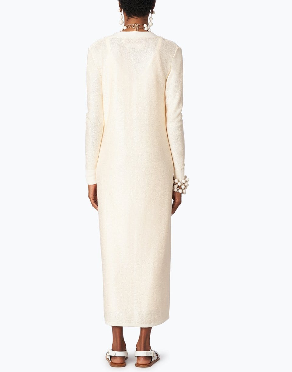 CAROLINA HERRERA-Long Sleeve Knit Duster-