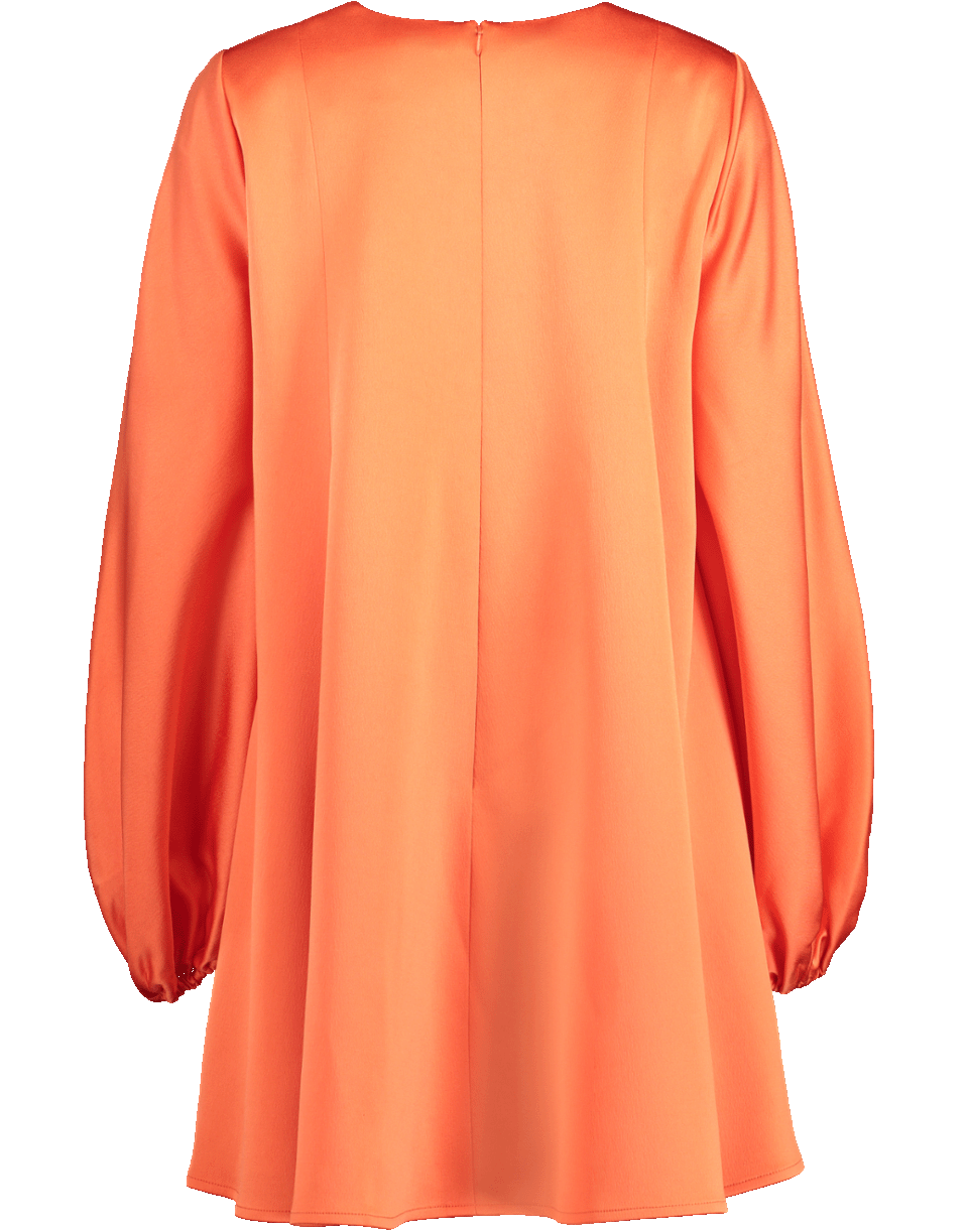 CAROLINA HERRERA-Puff Sleeve Dress-NECTARIN