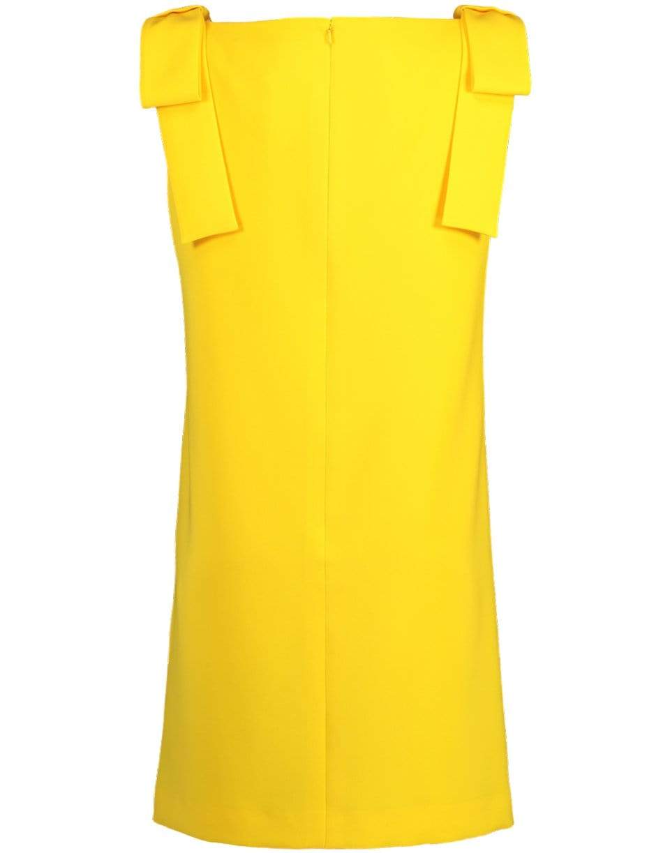 CAROLINA HERRERA-Shift Dress with Bow Details-