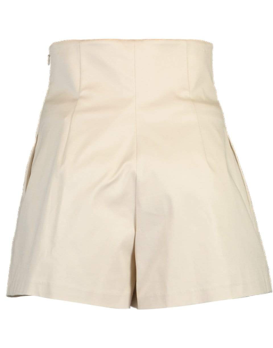 CAROLINA HERRERA-High Waisted Pleated Shorts-