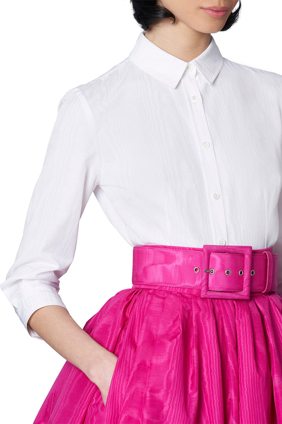 CAROLINA HERRERA-Berry Ball Skirt-