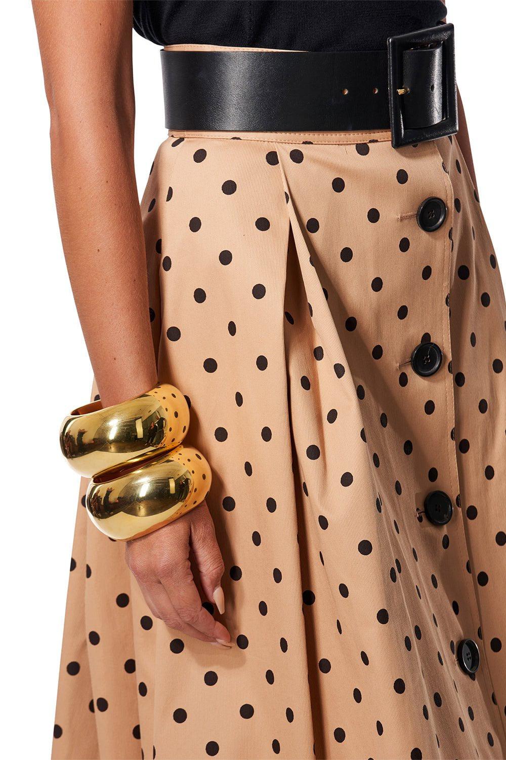 CAROLINA HERRERA-A-Line Midi Skirt-