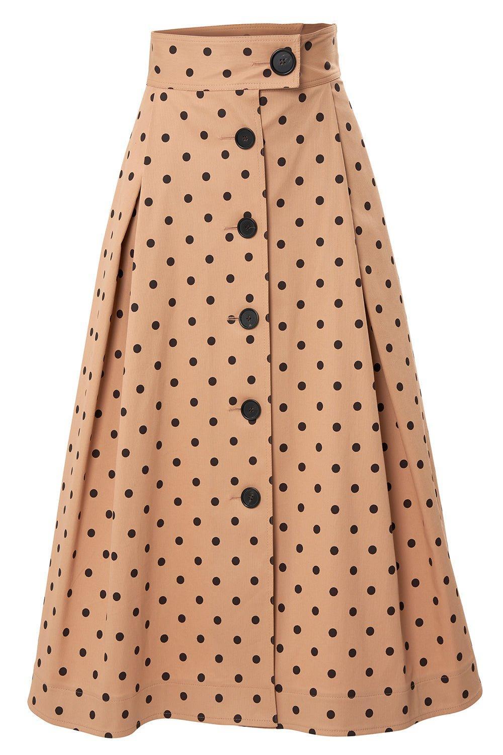 CAROLINA HERRERA-A-Line Midi Skirt-