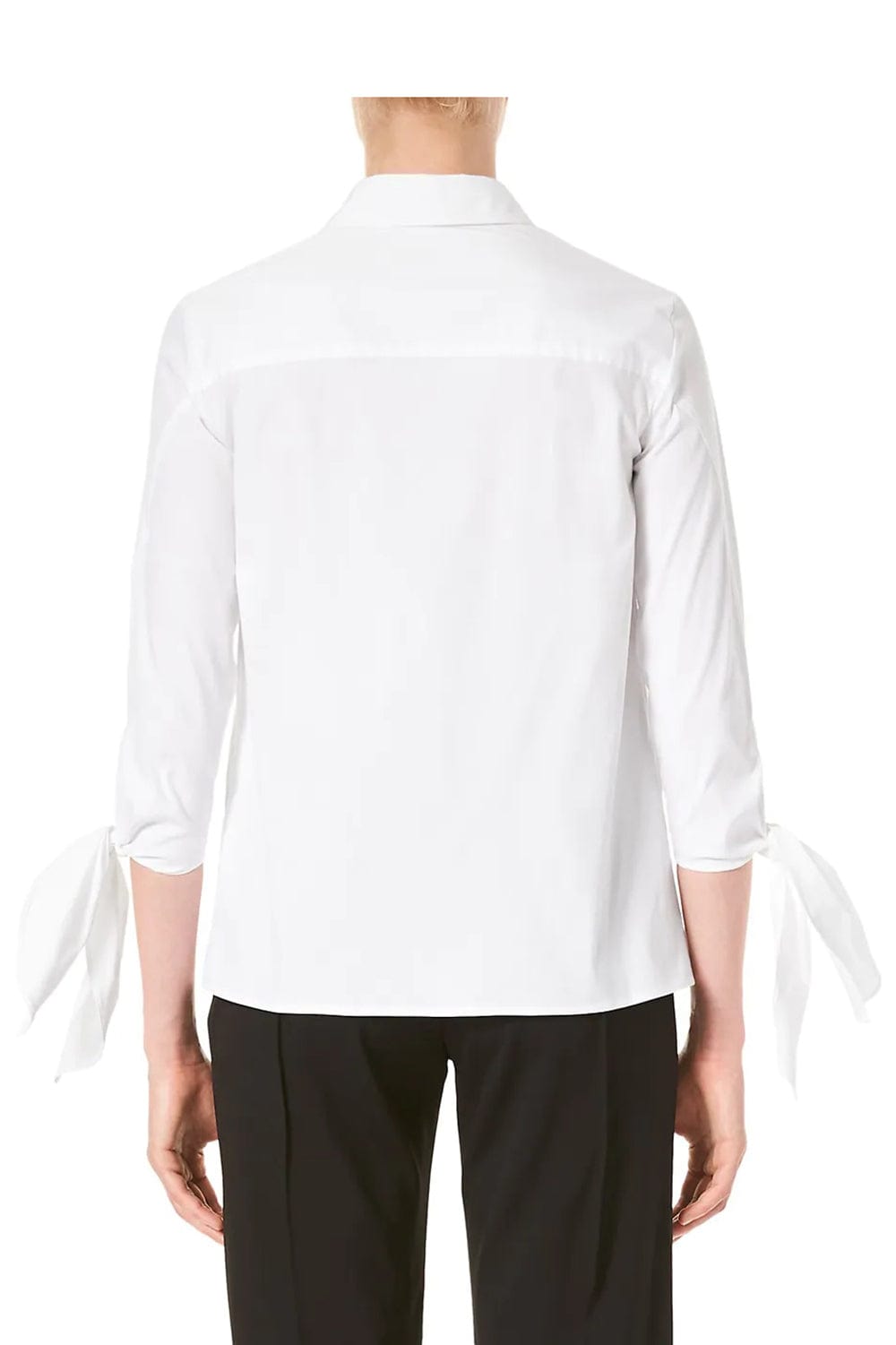 CAROLINA HERRERA-Collared Shirt With Cuff Ties-