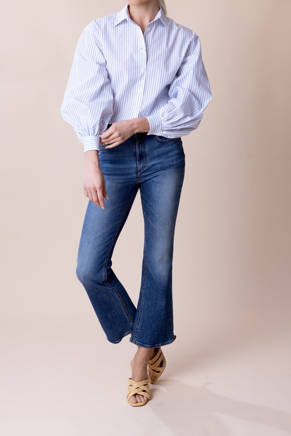 CAROLINA HERRERA-Striped Shirt-WHMULTI