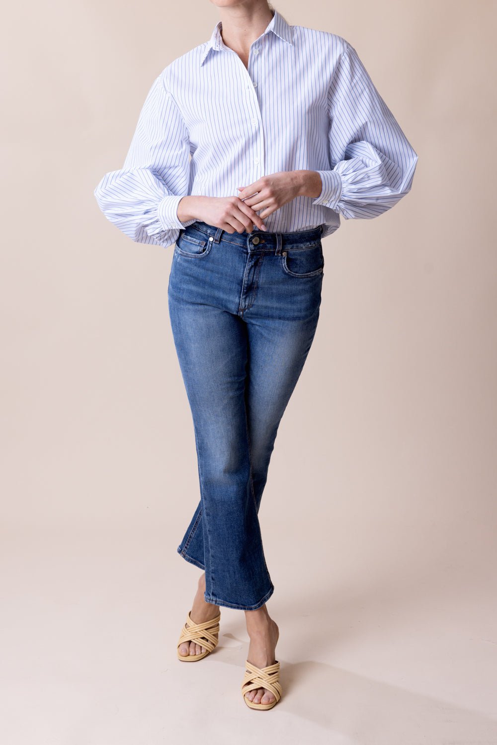 CAROLINA HERRERA-Striped Shirt-WHMULTI