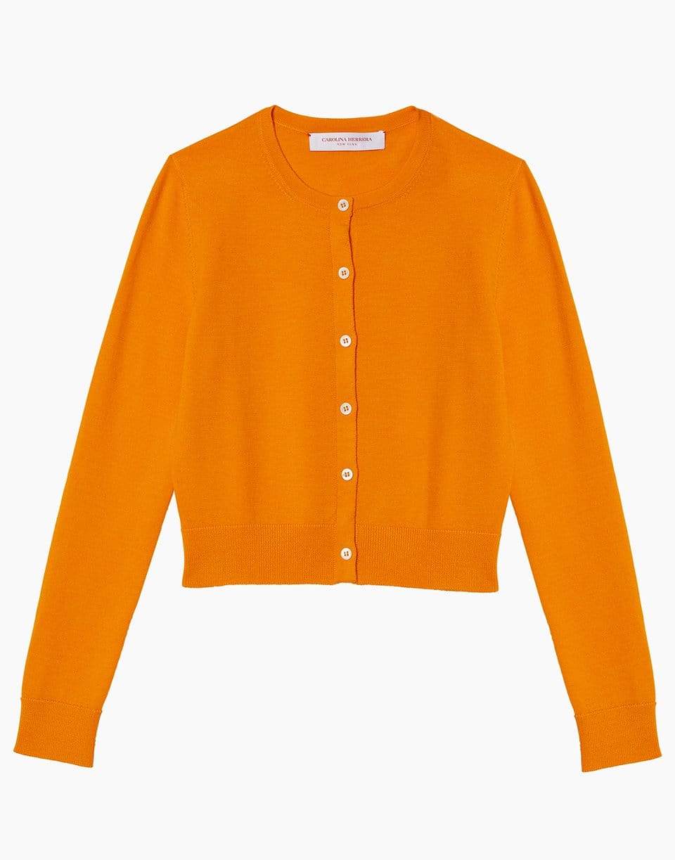 CAROLINA HERRERA-Extra-Fine Knit Cardigan-