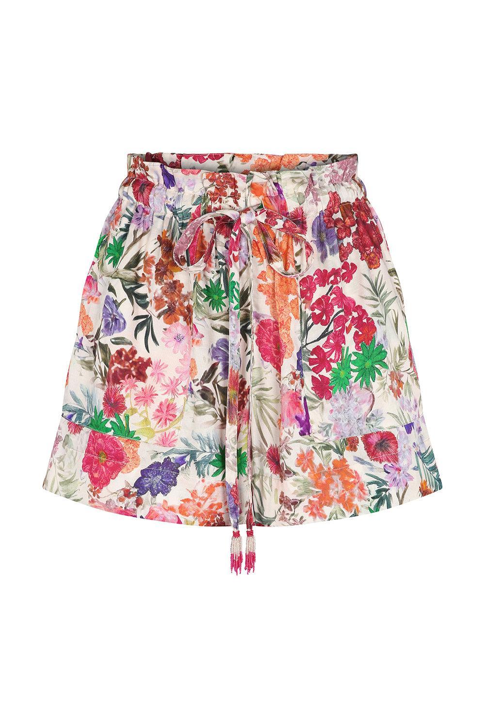 Moni Shorts-FLRL PNK-XS-CLOTHINGPANTSHORT-CAROLINA K