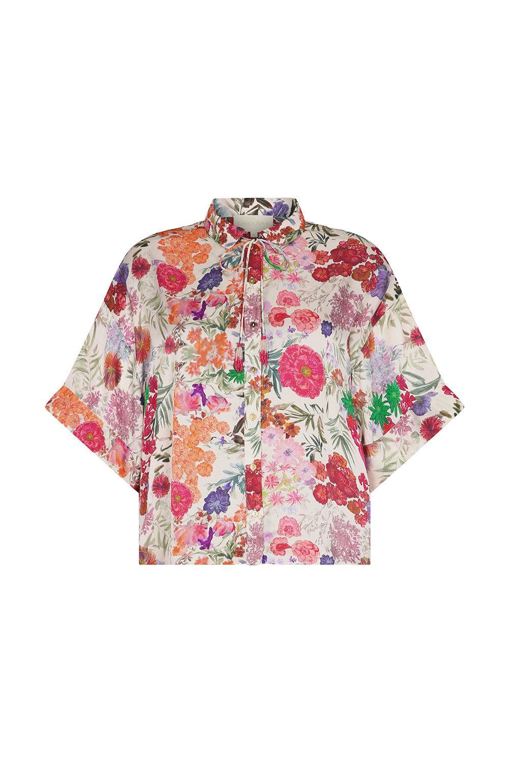 Kimono Top-FLRL PNK-XS-CLOTHINGTOPBLOUSE-CAROLINA K