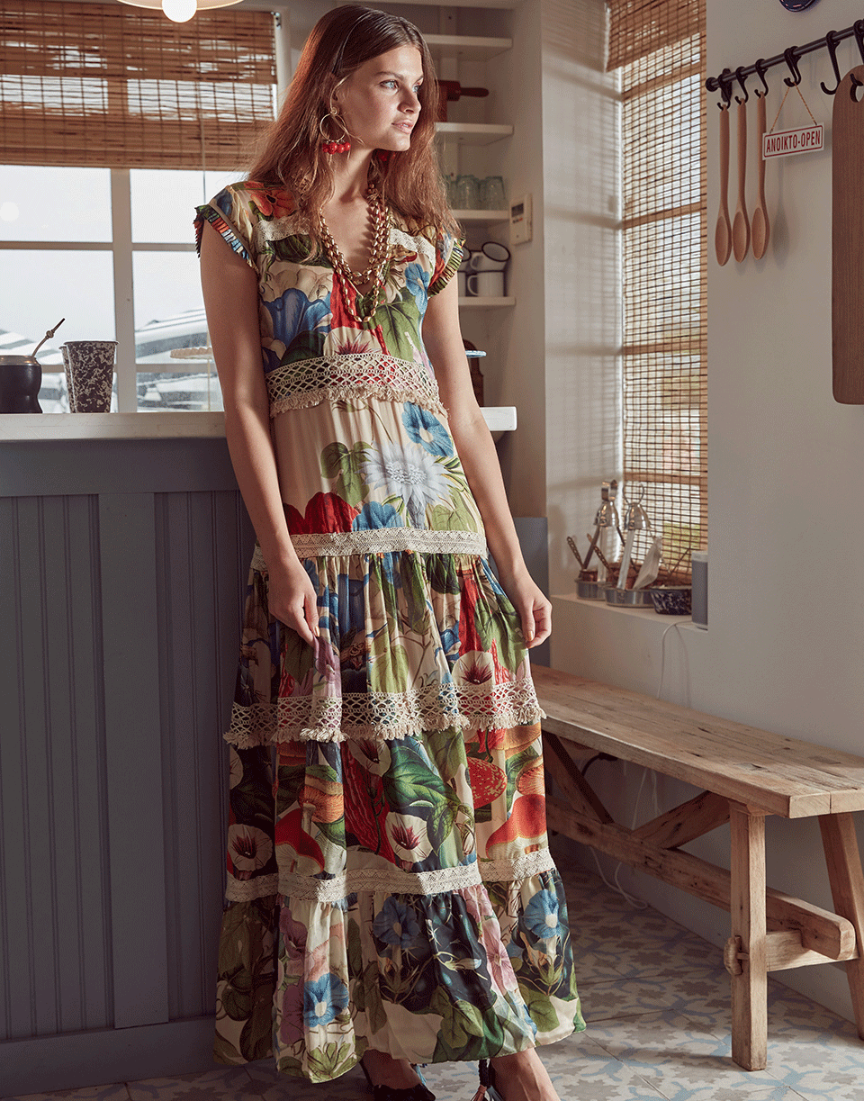 CAROLINA K-Catalina Printed Dress-