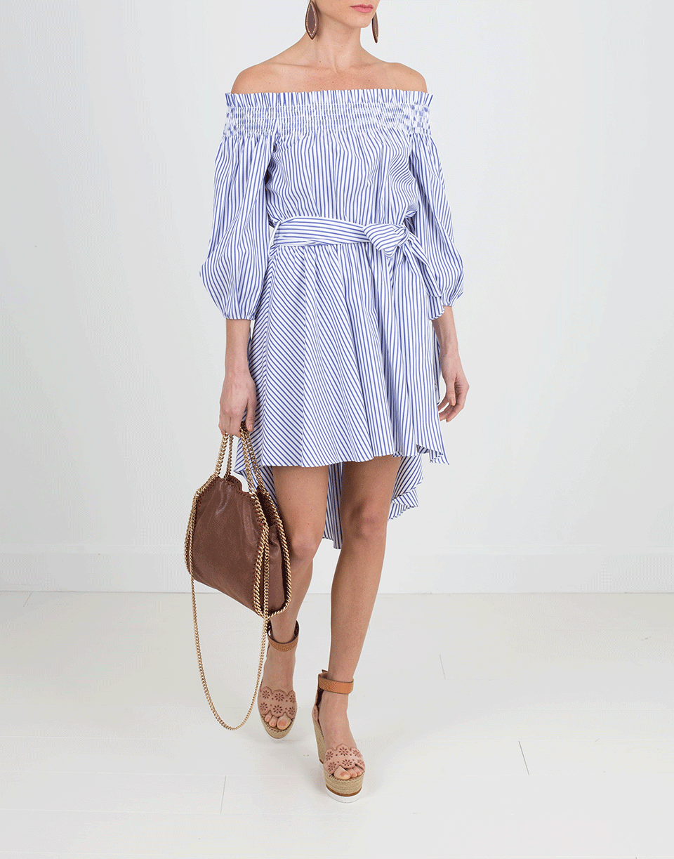 CAROLINE CONSTAS-Lou Striped Dress-