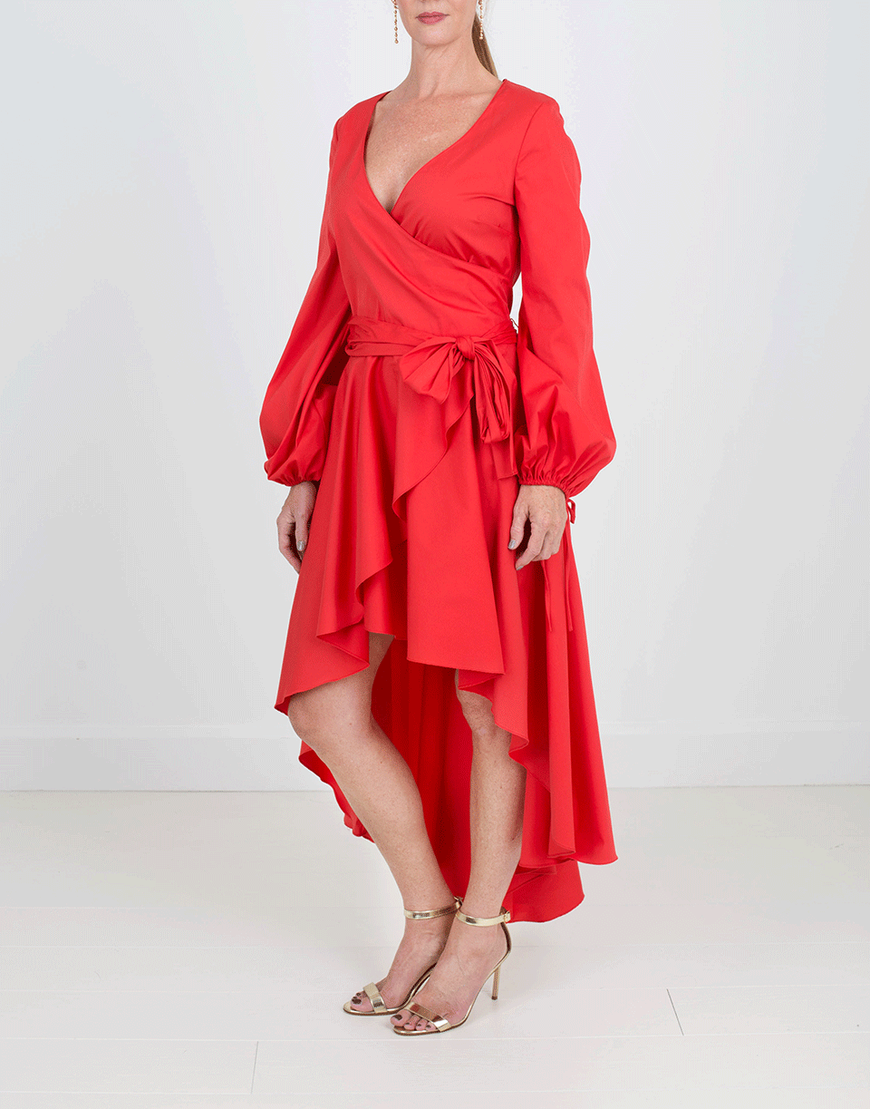 CAROLINE CONSTAS-Lena High Low Dress-